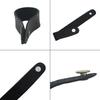 Attache-sangle pour tête de guitare en cuir épais Bouton de sangle de manche de guitare Adaptateur de tête de guitare Lien de sangle de manche de guitare Durable