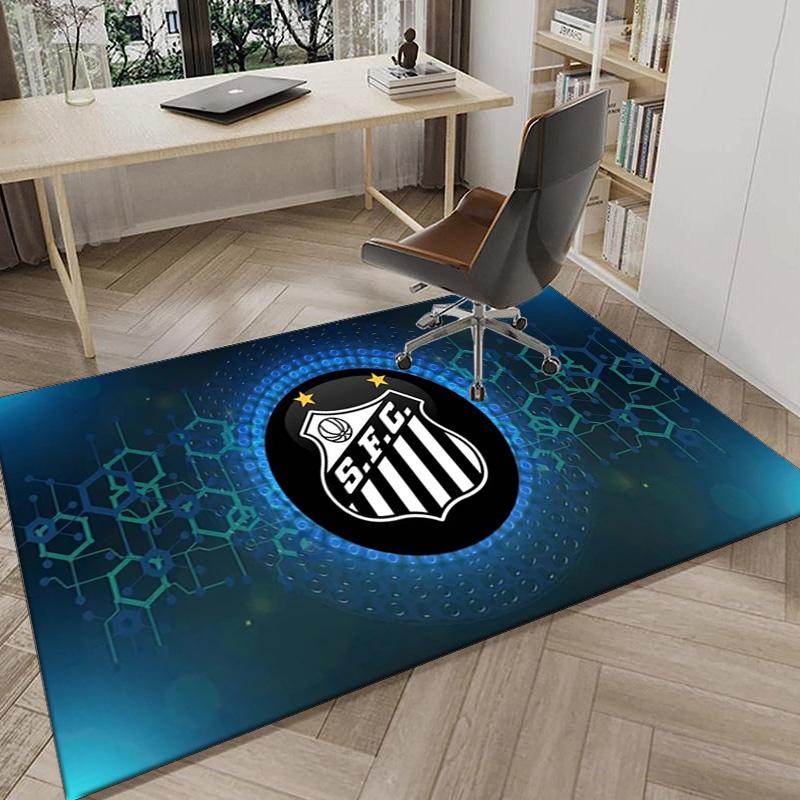 Fc Crest Design Printed Area Rug for Office, Chair Rug, Decorative Carpet Floor Mat, Large Size Fan gifts Christmas gifts