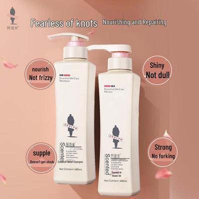 Set Shampoo e Balsamo Riparatore Idratante Adolph