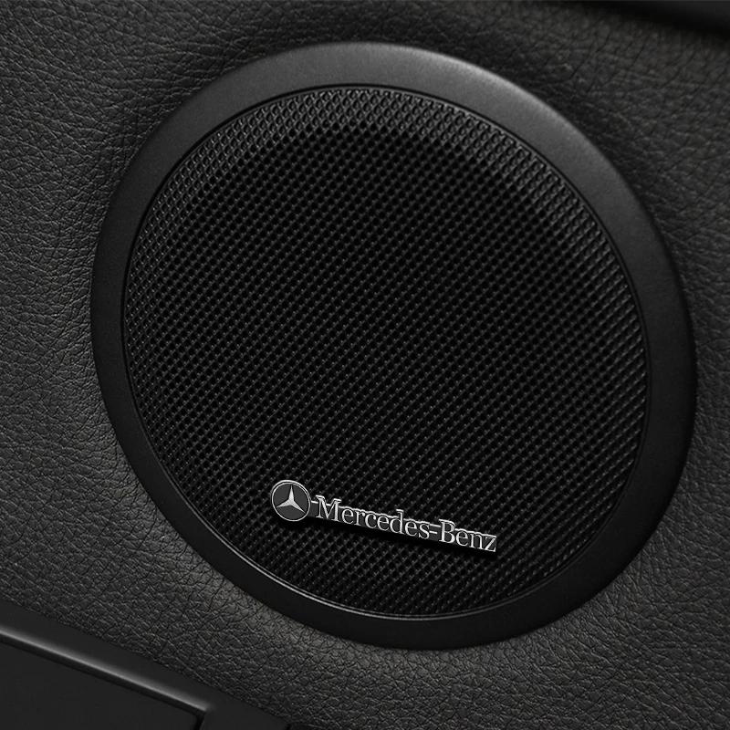 Hots Autopříslušenství Samolepky na reproduktory Samolepka na volant pro Mercedes Benz AMG W204 W205 W203 W211 W212 W213 W201 W210