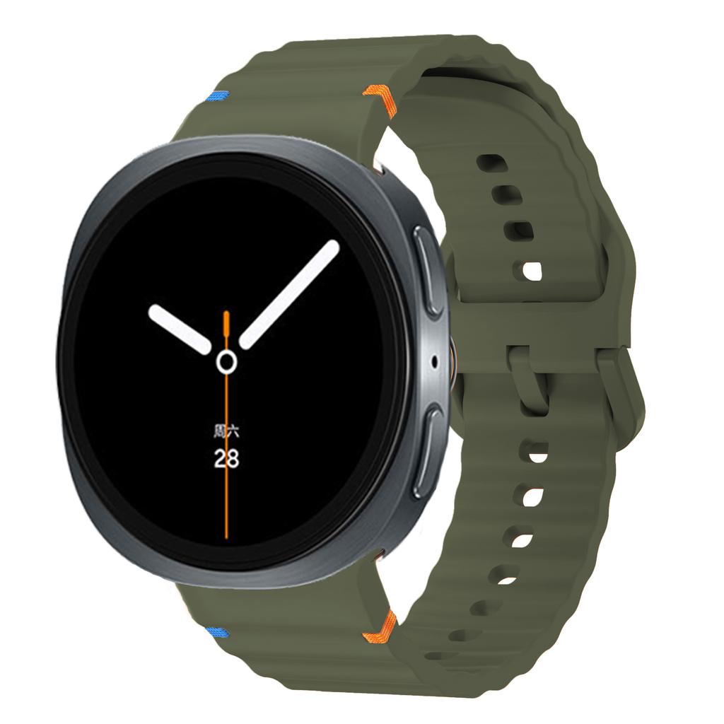 Band for Samsung Galaxy Watch 8/7/6/8 Classic/5 pro/4 44mm 40mm Original Silicone Bracelet correa Galaxy Watch ultra strap 47mm