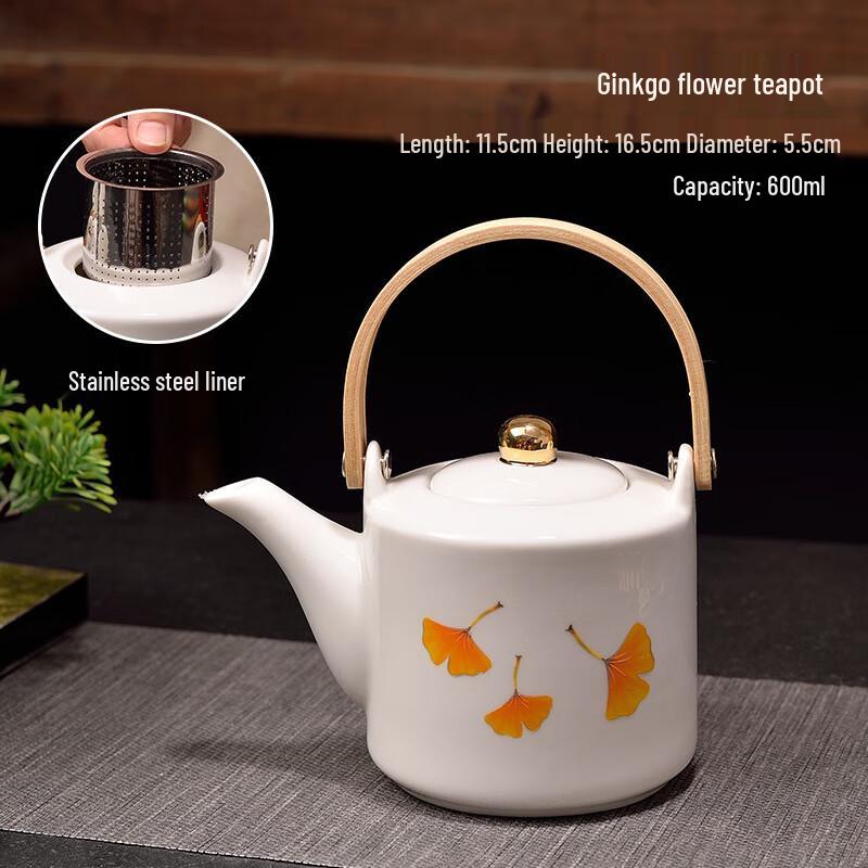 Yilutang Chinese White Porcelain Gongfu Tea Set