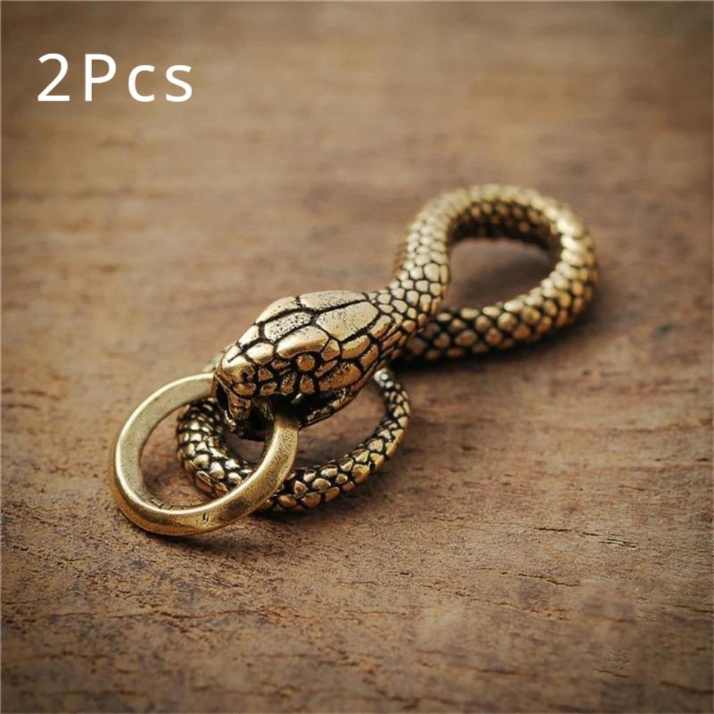 

2 шт. Антикварная бронзовая статуя змеи, миниатюрные фигурки, медные животные, украшения для стола, украшения, латунные изделия 2Pcs