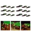 Landscape Artificial Canoe Boat Floating Fish Tanks Decorations for Aquariums Terrarium Shrimp Boat Ornaments