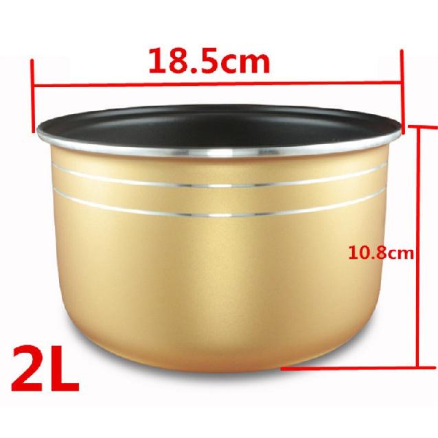 Non Stick Cooking Pot 304 Stainless Steel Rice Cooker Inner Container Replacement Accessories Food Rice Cooker POT