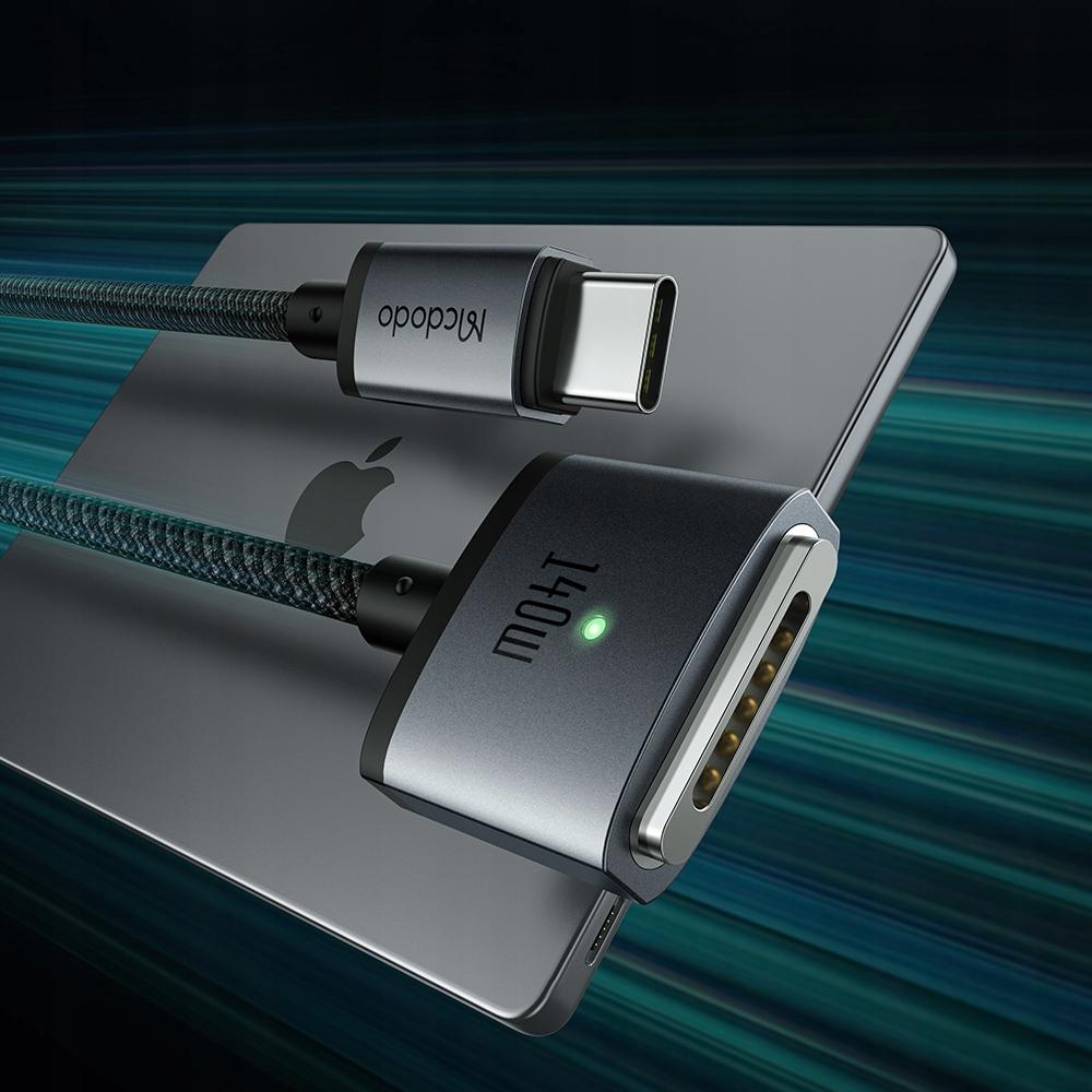 Mcdodo Cable For Macbook Usb-C Magnetic 3 140W 2M