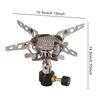 Portable Gas Burner Folding Stove Head Cooking Stove Outdoor Gas Stove for Outdoors Cooking Camping Picnic Backpacking