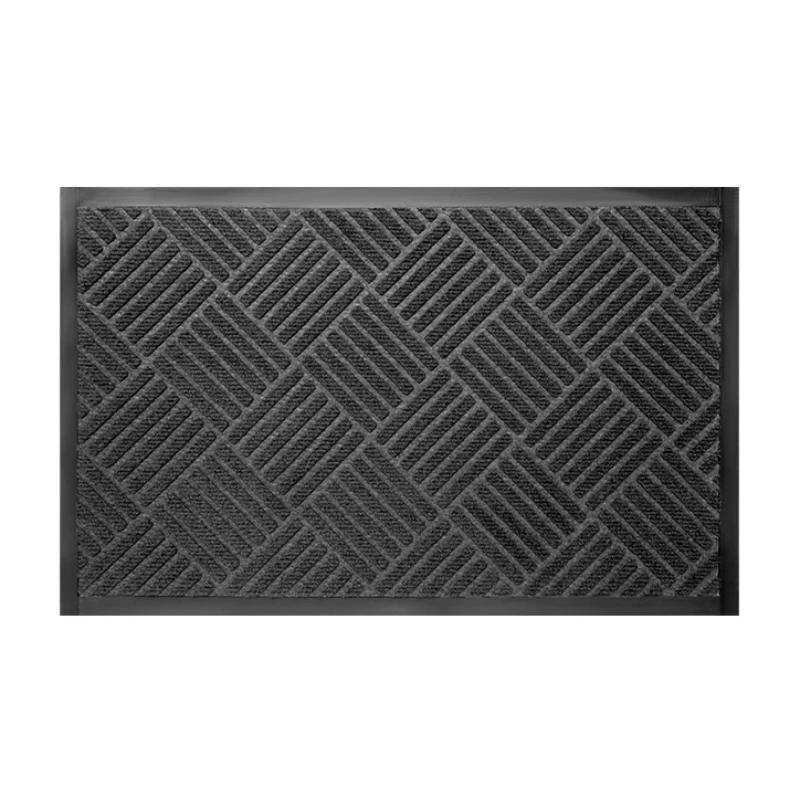 Front Entry Door Mats Outside Natural Rubber Entrance Doormats Kitchen Non-slip Heavy Duty Rugs Easy To Clean Home Carpets