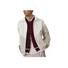 adidas Block Bequemer Stehkragen Lässige Vielseitige Jacke Unisex-Jacke Strahlend Weiß KC3116