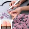50Pcs Pink 3MM Nail Sanding Bands With Shaft 3/32" Nail Drill Bits SandBands Dead Skin Calluses Nail Gel Remove Nail Tool Set
