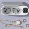 Glasses Cleaning Machine,ultrasonic Display Screen,household Portable Fully Automatic Dental Braces,jewelry,contact Lens Cleaner