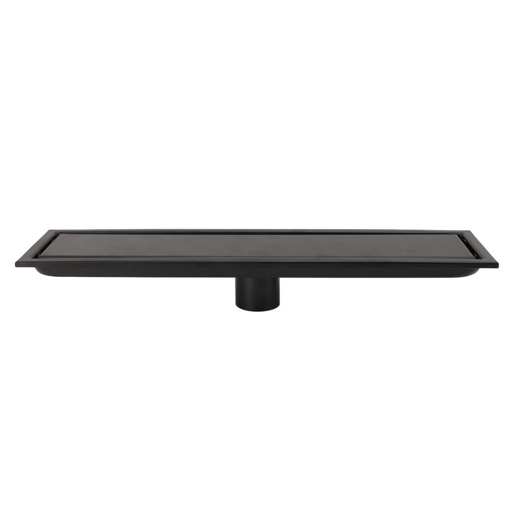 Invisible Shower Drain Rectangle Floor Drain Large Capacity Linear Floor Drain Laundry Room