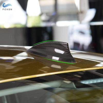 ABS Carbon Fiber Pattern Car Roof Shark Fin Antenna Aerials Cover Trim For F30 F22 F32 F34 F35 F36 G11 G12 G20 G30 F80 F82 F87