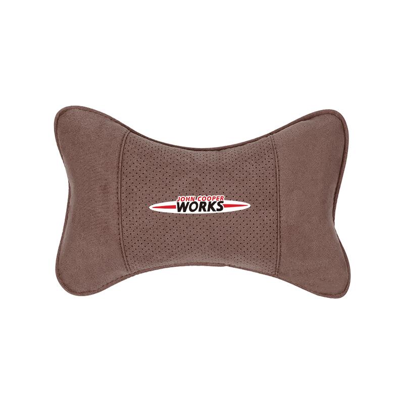 MINI Car Headrest Memory Foam Neck Pillow Accessories For BMW MINI WORKS One Cooper JCW R60 R59 R58 R57 R56 R55 R53 R52 F55 F56