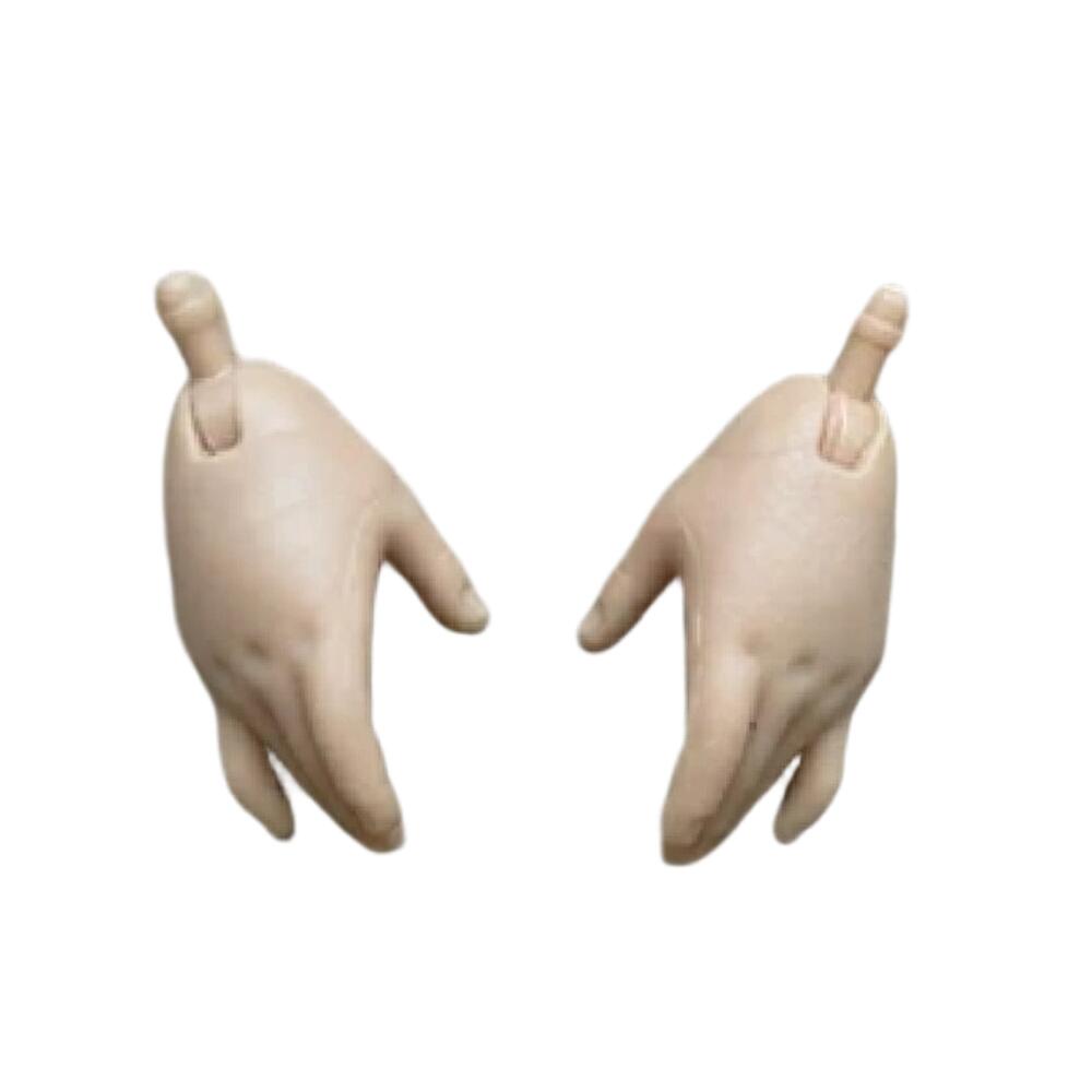 Original Rainbow Doll Replacement Hands Black White Brown Skin Tone Dolls Playing DIY Accessories