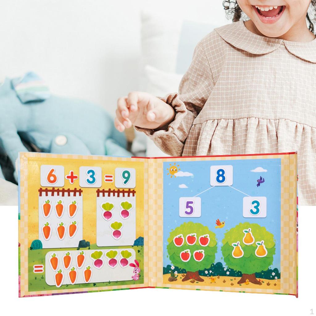 Magnetics Busy Activity Book Early Learning for Preschool Boys Girls Children ABC Letter