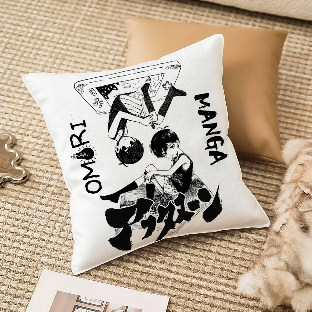 Poszewka na poduszkę z gry anime O-Omori Przeciw roztoczom Niewidoczny zamek Błyskawiczny Kanapa Łóżko