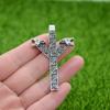 Viking Wolf Amulet Runen Rune Fehu Noorse Talisman Ketting voor Mannen met Ierse Knopen Gotische Sieraden