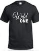 Wild One T-Shirt Country Free Festival Party Funny Cute Celebration Tee Shirt