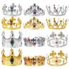 Gold & Silver Electroplated Crown for Birthday Party or Ball Performance