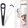Einstellbare Breite Katze Tür Halter Fisch Geformt Design Schnelle Flex Strap Tür Stopper Pet Supplies