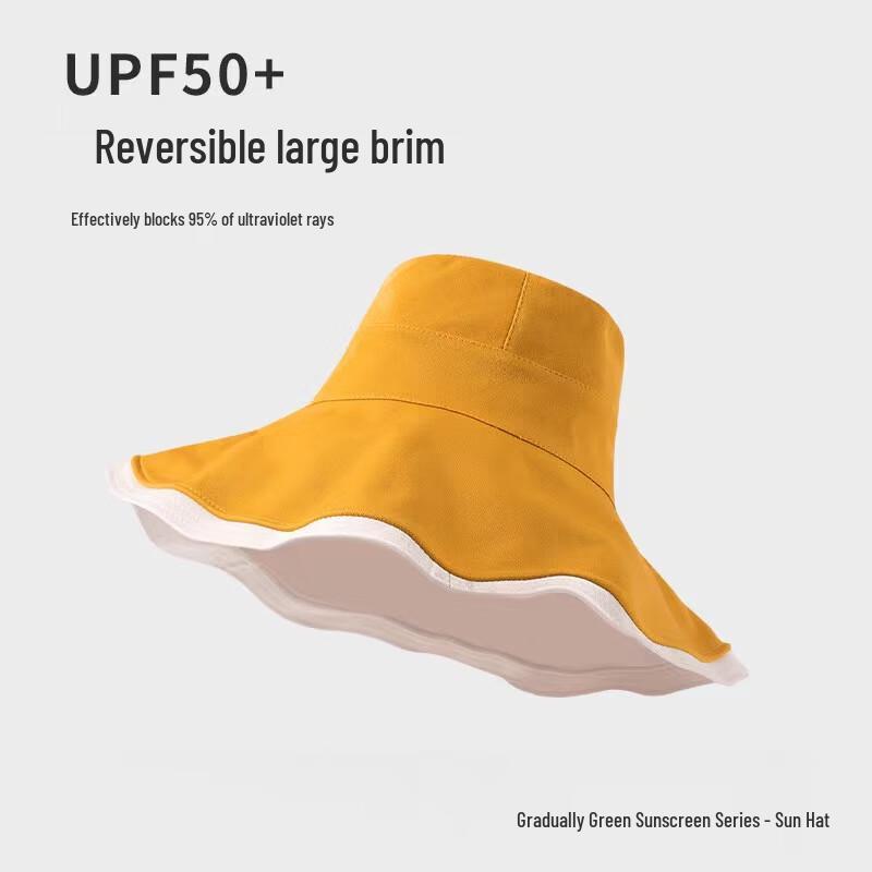 Женская двусторонняя широкополая рыбацкая шляпа для защиты от солнца