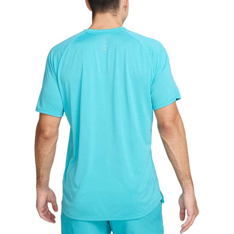 Nike Logo Crew Neck Short Sleeve T-Shirt Men Tops Blue HV5203-345