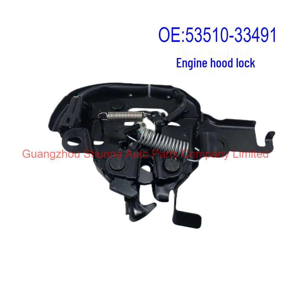 53510-33491/33492 Hood Lock Mechanism compatible with Toyota Lexus ES350/300 Engine