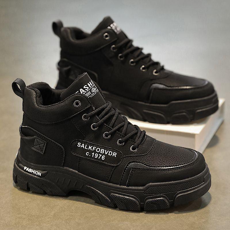 Herrenschuhe Neuer Stil Sommer Arbeitsschutz Baustelle Arbeit Wasserdicht Rutschfest Verschleißfest Sportlich und Lässig