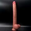 12.2" Extra Long Realistic Dildo – Self-Lubricating Liquid Silicone, Real Skin Texture, Soft & Flexible, No Batteries, Adult Toy for Women
