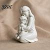Maternal Love Figurine 3D Printed Mother And Baby Figurines Ornaments Nordic Style Warm