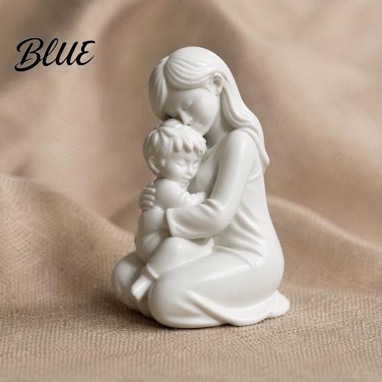 Maternal Love Figurine 3D Printed Mother And Baby Figurines Ornaments Nordic Style Warm