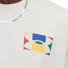 Under Armour Museum Color Block Print Loose Fit Sports Casual Short Sleeve T-Shirt Men Tops Rock 1390172-279