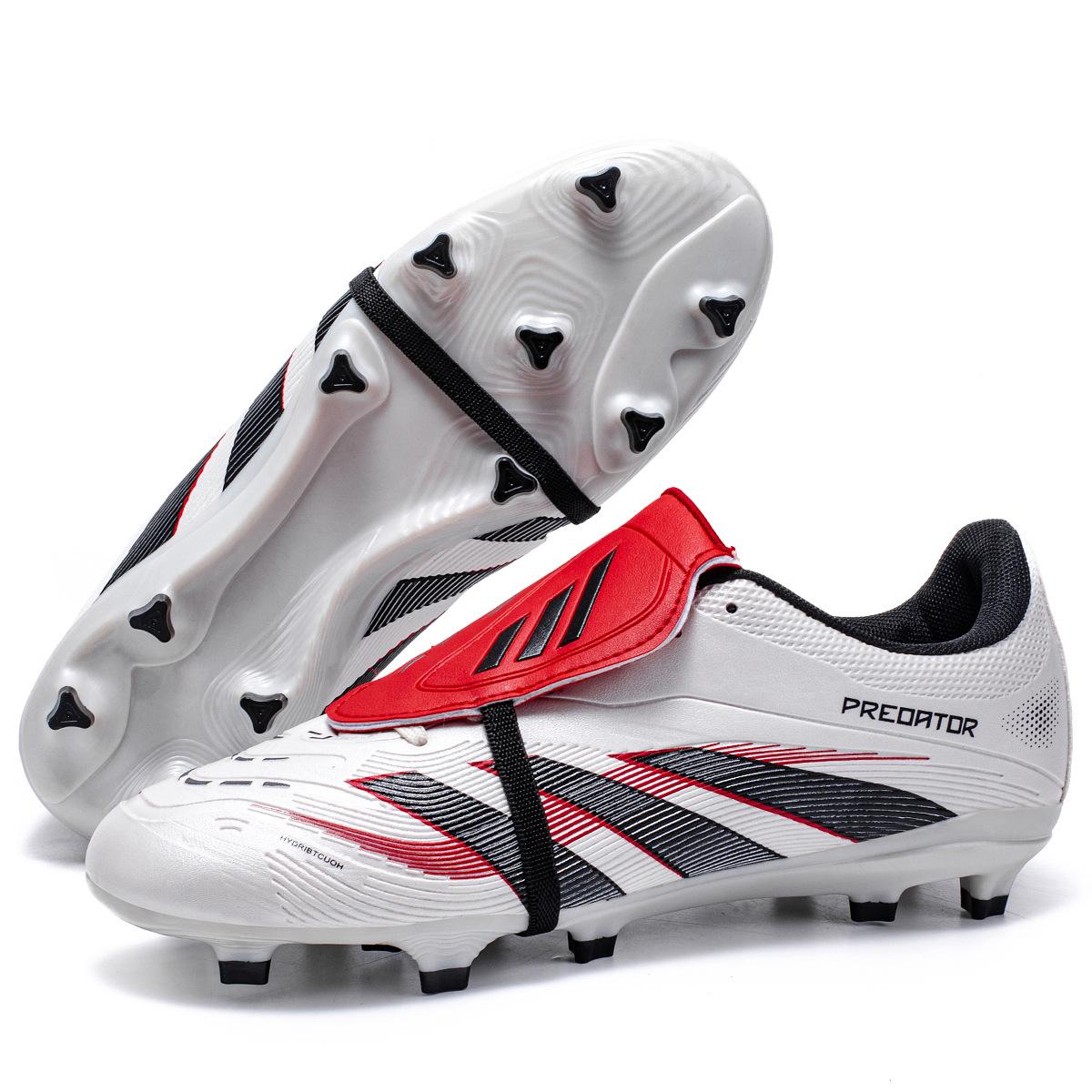 

Взрослые дети игра на лужайке на открытом воздухе длинные ногти сломанные ногти нескользящие взрослые мужские и женские футбольные бутсы 35