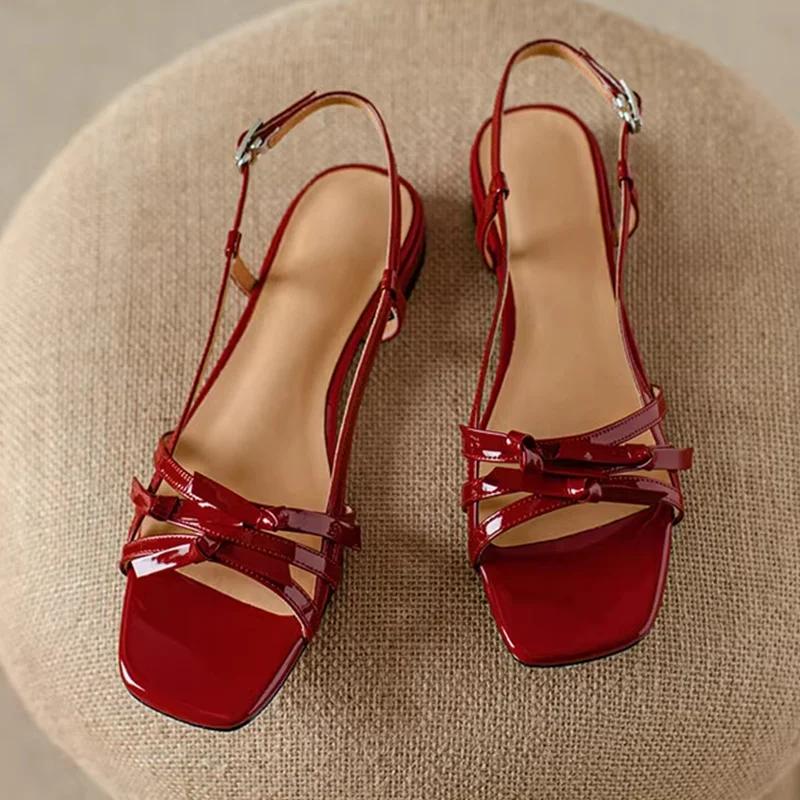 Fashion Flats Women Sandals Summer Fashion Casual Shoes Cozy Dress Woman Slippers 2025 Designer New Trend Brand Walking Chaussures Femme