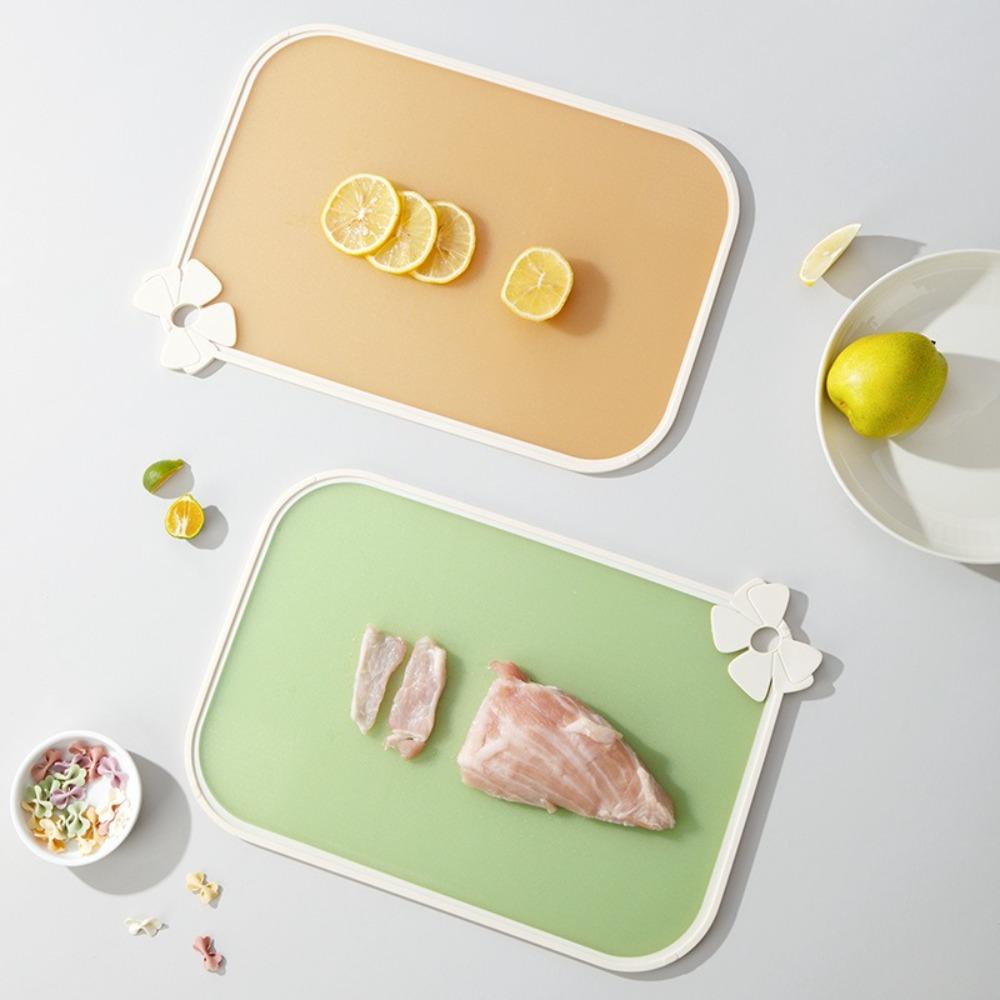 Multicolor Fruit Cutting Board Antibacterial Chopping Board Double Sided Cutting Board  Baby Food