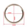 ELING  Silver or Black Stainless Steel Bezel for 52mm/85mm  Car Motorcycle Gauge