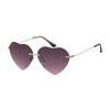Fashion Red Lover Heart Sunglasses for Women Men Designer Cute Funny Festival Party Sun Glasses Rimless Love Shades Unisex S879