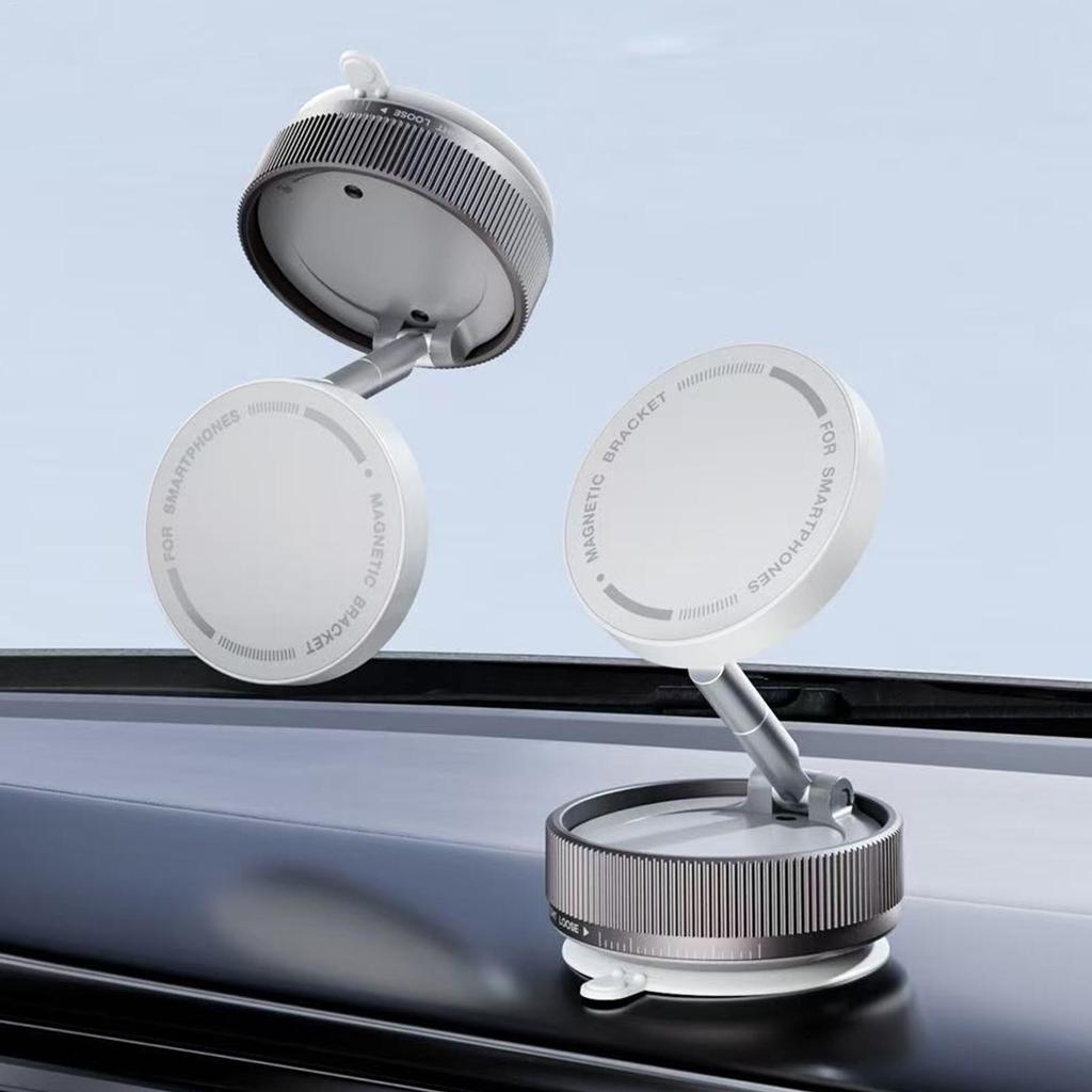 Magnetic Car Phone Holder Dashboard Magnetic Smartphones Accessories Suction Cup Car Phone Mount For Driving Gym Bedroom Office