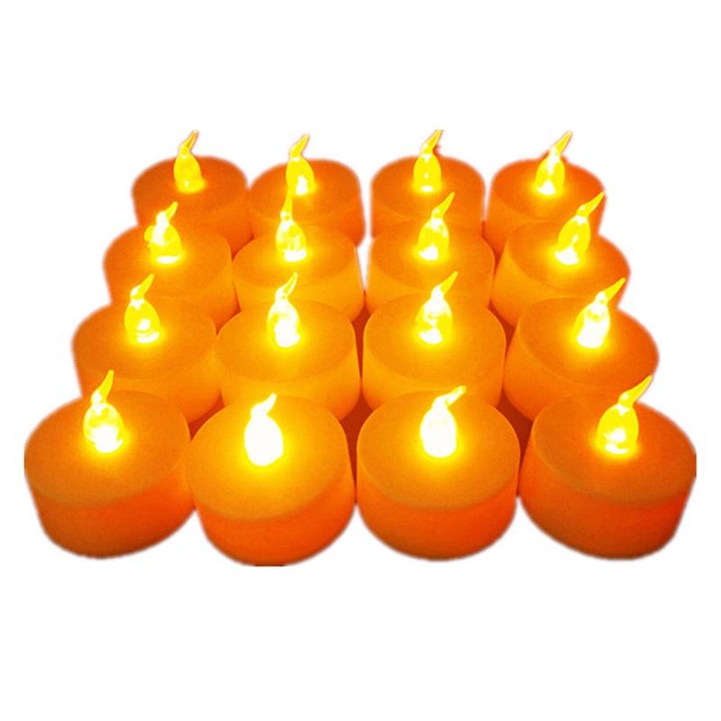 Timeless 24pcs Flameless Led Candle Tea Lights For Charming Christmas Celebrations