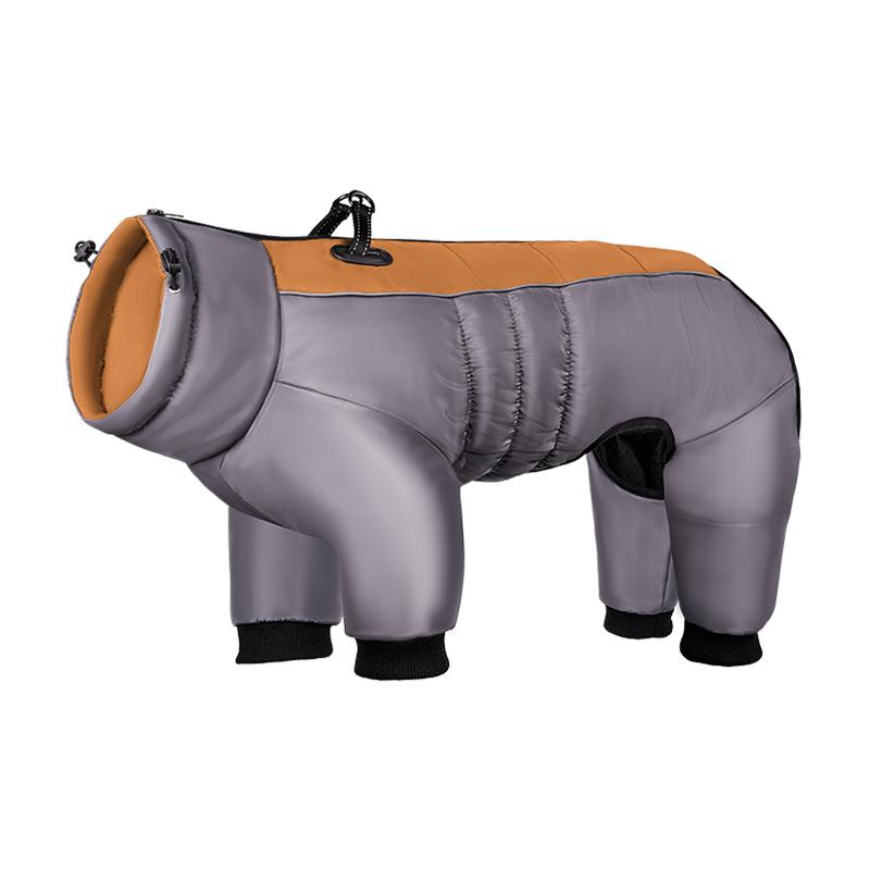 Tuta per cani di grossa taglia Abbigliamento per cani impermeabile per cani di taglia media Tutina invernale Tutina per animali domestici Giacca Bulldog francese Costume da Labrador