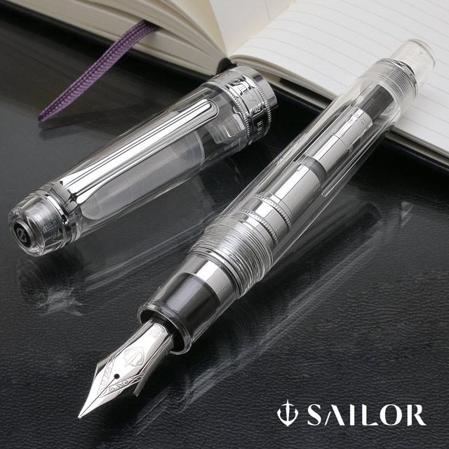 

Sailor Professional Gear Silver KOP Demonstration Fountain Pen M Nib 10-9619-400
