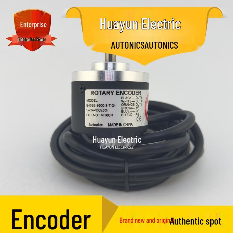 Autonics E40S6-3600-3-T-24 Incremental Encoder - Genuine Original E40S6-3600-3-T-24