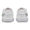 Nike Force 1 Low LV8 EasyOn PS Rainbow Lace Swoosh Kids Sneakers White Terra-Blush Vapor-Green FN4890-100