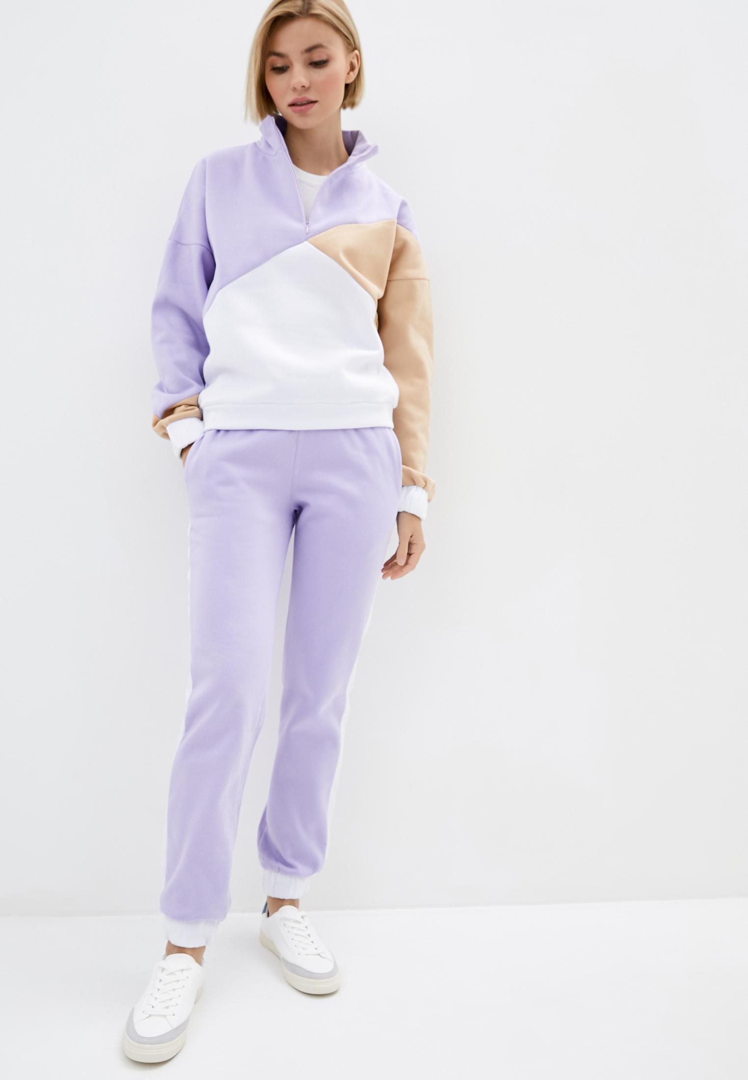 

Утеплений флісом спортивний костюм ISSA Plus L бузковий