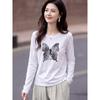 Women's Pure Cotton Long Sleeve T-Shirt