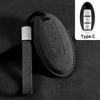 Suede Car Key Case Cover Fit For Q50 Q60 Q70 Qx50 Qx60 Qx70 G25 Fx Jx35 Fx25 Fx35 Ex37 Non-Oem Key Fob Protector