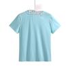 Chinese & Korean Style Slim Fit Short Sleeve Women's Cotton T-shirt - Comfortable & Versatile