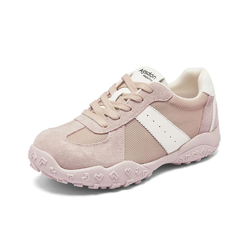 Augustine Platform German Training Shoes Women's 2025 New Summer Retro Ballet White Forrest Gump Casual Sports Shoes