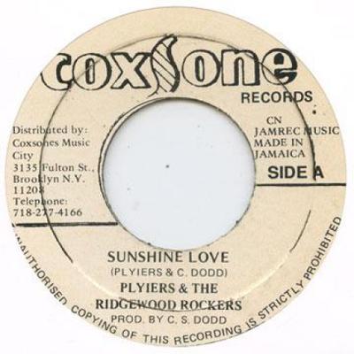 7-Zoll-SchallplattenZANGE, RIDGEWOOD ROCKERS - Sunshine Love SO2077 Studio One 1989 Jamaika Reggae, Ska & Dub